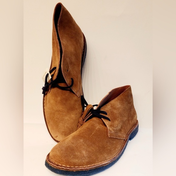 Wally Walker Mens Desert Chukka Brown Size 12 /46 - Picture 4 of 16